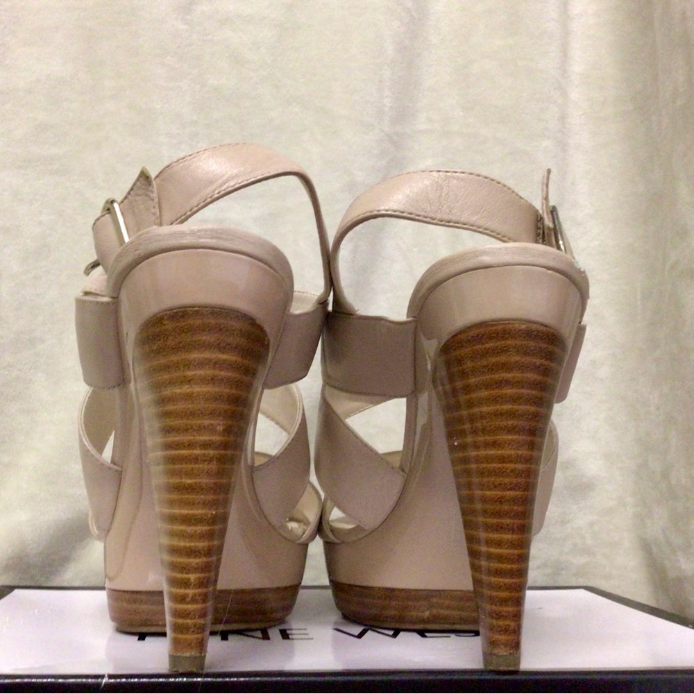 Classic Audrey Brooke Wide-Strap Platform Heels - Picture 3 of 6
